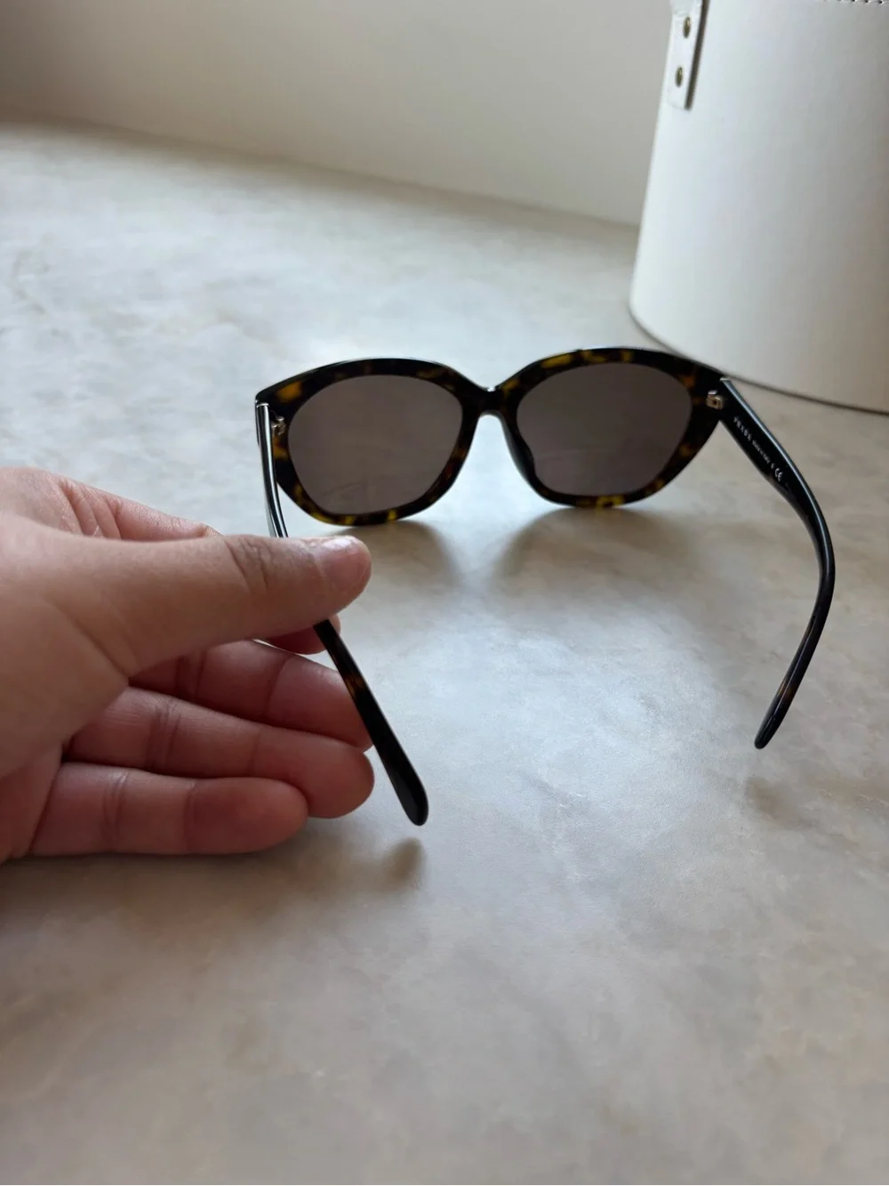 Prada Women's Tortoiseshell Sunglasses with Dark Brown Lenses